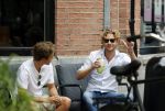 Amsterdam 17 juni 2021
Ewout Gernemans met zijn partner bij Joe & the juice