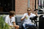 Amsterdam 17 juni 2021
Ewout Gernemans met zijn partner bij Joe & the juice