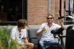 Amsterdam 17 juni 2021
Ewout Gernemans met zijn partner bij Joe & the juice