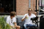 Amsterdam 17 juni 2021
Ewout Gernemans met zijn partner bij Joe & the juice