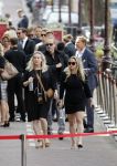 Amsterdam 22 juli 2021
Herdenkingsdienst van Peter R de Vries in Carre . Fatima Moreiro de Melo en haar visasiste Selke