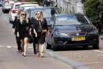 Amsterdam 22 juli 2021
Herdenkingsdienst van Peter R de Vries in Carre . Fatima Moreiro de Melo en haar visasiste Selke