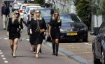 Amsterdam 22 juli 2021
Herdenkingsdienst van Peter R de Vries in Carre . Fatima Moreiro de Melo en haar visasiste Selke