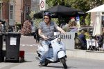Amsterdam 15 juni 2021
Frits Huffnagel op zijn scooter in Amsterdam zuid
