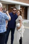 Amsterdam 20 juni 2021
Gerard Joling met fans op straat bij de amsterdamse zomer