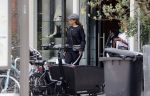 Amsterdam 19 juli 2021
Glennis Grace en haar  vriend LÃ©vy Simon op straat in Amsterdam zuid.