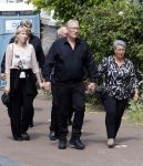 Amsterdam 22 juli 2021
Herdenkingsdienst van Peter R de Vries in Carre . Herman en Anja Dubois