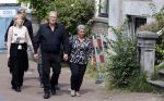 Amsterdam 22 juli 2021
Herdenkingsdienst van Peter R de Vries in Carre . Herman en Anja Dubois