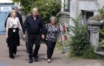 Amsterdam 22 juli 2021
Herdenkingsdienst van Peter R de Vries in Carre . Herman en Anja Dubois