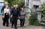 Amsterdam 22 juli 2021
Herdenkingsdienst van Peter R de Vries in Carre . Herman en Anja Dubois