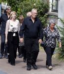 Amsterdam 22 juli 2021
Herdenkingsdienst van Peter R de Vries in Carre . Herman en Anja Dubois