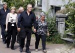 Amsterdam 22 juli 2021
Herdenkingsdienst van Peter R de Vries in Carre . Herman en Anja Dubois