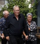 Amsterdam 22 juli 2021
Herdenkingsdienst van Peter R de Vries in Carre . Herman en Anja Dubois