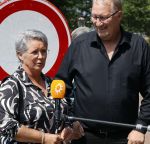 Amsterdam 22 juli 2021
Herdenkingsdienst van Peter R de Vries in Carre . Herman en Anja Dubois
