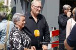 Amsterdam 22 juli 2021
Herdenkingsdienst van Peter R de Vries in Carre . Herman en Anja Dubois