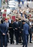 Amsterdam 22 juli 2021
Herdenkingsdienst van Peter R de Vries in Carre . Humberto Tan met zijn vrouw