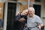 Amsterdam 24 juli 2021
Huub Stapel en Alain Caron in Amsterdam zuid