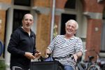 Amsterdam 24 juli 2021
Huub Stapel en Alain Caron in Amsterdam zuid