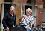 Amsterdam 24 juli 2021
Huub Stapel en Alain Caron in Amsterdam zuid