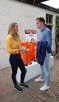 Breda, 25 Juni 2021
Bijeenkomst bij Official Supplier Princess Traveller NOC/NSF 
 Inge de Bruijn in gesprek met Nick Dijkman