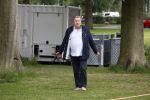 Zeist 8 juli 2021
Bas Nijhuis vraagt zijn vriendin Chantal ten huwelijk. Chantal kwam met een helicopter naar slot Zeist gevlogen. Wolter Kroes zong ze toe. Jan Boskamp