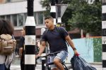 Amsterdam 24 juli 2021
Jeffrey Wammes op zijn electrische v Moof fiets