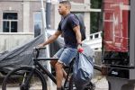 Amsterdam 24 juli 2021
Jeffrey Wammes op zijn electrische v Moof fiets
