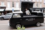 Amsterdam 19 juni 2021
Joel Borelli in zijn Ameezing bus iop de pc hooftstraat.