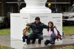 Amsterdam 21 juni 2021
Plaatsen van kunstwerk Joseph Klibansky voor Art Zuid op de apollolaan.
 Zijn vriendin Victoria Waldau alsmede zijn broer schoonzus en ouders zijn ook aanwezig