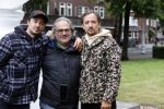 Amsterdam 21 juni 2021
Plaatsen van kunstwerk Joseph Klibansky voor Art Zuid op de apollolaan.
 Zijn vriendin Victoria Waldau alsmede zijn broer schoonzus en ouders zijn ook aanwezig