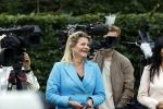 Den haag 16 juli 2021
Koninklijk fotouurtje met Koning Willem Alexander Koningin Maxima Prinses Amalia Alexia en Ariane in de tuin van Paleis Huis ten Bosch. Justine Marcella