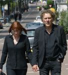Amsterdam 22 juli 2021
Herdenkingsdienst van Peter R de Vries in Carre . Kees v d Spek met partner