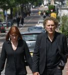 Amsterdam 22 juli 2021
Herdenkingsdienst van Peter R de Vries in Carre . Kees v d Spek met partner