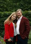 Den haag 16 juli 2021
Koninklijk fotouurtje met Koning Willem Alexander Koningin Maxima Prinses Amalia Alexia en Ariane in de tuin van Paleis Huis ten Bosch.