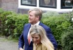 Hilversum 30 juni 2021
Koning Willem Alexander en Koningin Maxima arriveren bij theater Gooiland voor de uitreiking van de appeltjes van Oranje .