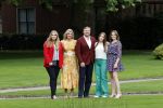Den haag 16 juli 2021
Koninklijk fotouurtje met Koning Willem Alexander Koningin Maxima Prinses Amalia Alexia en Ariane in de tuin van Paleis Huis ten Bosch.