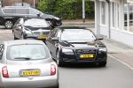 Hilversum 30 juni 2021
Koning Willem Alexander en Koningin Maxima arriveren bij theater Gooiland voor de uitreiking van de appeltjes van Oranje . Ze komen met de verlengde audi A8 van de koning.