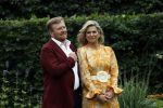 Den haag 16 juli 2021
Koninklijk fotouurtje met Koning Willem Alexander Koningin Maxima Prinses Amalia Alexia en Ariane in de tuin van Paleis Huis ten Bosch.