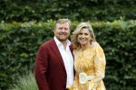 Den haag 16 juli 2021
Koninklijk fotouurtje met Koning Willem Alexander Koningin Maxima Prinses Amalia Alexia en Ariane in de tuin van Paleis Huis ten Bosch.