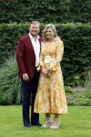Den haag 16 juli 2021
Koninklijk fotouurtje met Koning Willem Alexander Koningin Maxima Prinses Amalia Alexia en Ariane in de tuin van Paleis Huis ten Bosch.