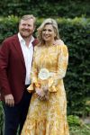 Den haag 16 juli 2021
Koninklijk fotouurtje met Koning Willem Alexander Koningin Maxima Prinses Amalia Alexia en Ariane in de tuin van Paleis Huis ten Bosch.