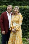 Den haag 16 juli 2021
Koninklijk fotouurtje met Koning Willem Alexander Koningin Maxima Prinses Amalia Alexia en Ariane in de tuin van Paleis Huis ten Bosch.