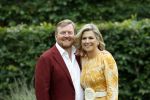Den haag 16 juli 2021
Koninklijk fotouurtje met Koning Willem Alexander Koningin Maxima Prinses Amalia Alexia en Ariane in de tuin van Paleis Huis ten Bosch.