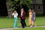 Den haag 16 juli 2021
Koninklijk fotouurtje met Koning Willem Alexander Koningin Maxima Prinses Amalia Alexia en Ariane in de tuin van Paleis Huis ten Bosch.