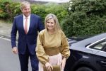 Hilversum 30 juni 2021
Koning Willem Alexander en Koningin Maxima arriveren bij theater Gooiland voor de uitreiking van de appeltjes van Oranje .