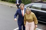 Hilversum 30 juni 2021
Koning Willem Alexander en Koningin Maxima arriveren bij theater Gooiland voor de uitreiking van de appeltjes van Oranje .