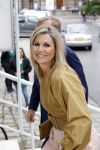 Hilversum 30 juni 2021
Koning Willem Alexander en Koningin Maxima arriveren bij theater Gooiland voor de uitreiking van de appeltjes van Oranje .