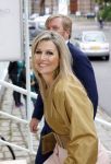 Hilversum 30 juni 2021
Koning Willem Alexander en Koningin Maxima arriveren bij theater Gooiland voor de uitreiking van de appeltjes van Oranje .