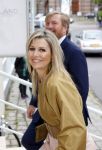 Hilversum 30 juni 2021
Koning Willem Alexander en Koningin Maxima arriveren bij theater Gooiland voor de uitreiking van de appeltjes van Oranje .