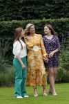 Den haag 16 juli 2021
Koninklijk fotouurtje met Koning Willem Alexander Koningin Maxima Prinses Amalia Alexia en Ariane in de tuin van Paleis Huis ten Bosch.